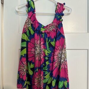 Lilly Pulitzer Floral Sleeveless Top
